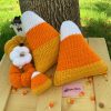 Candy Corn throw pillow - Image 5