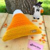 Candy Corn throw pillow - Image 2