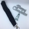 Key chain Wristlet - black