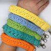 Key chain Wristlet - pale blue - Image 5