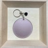 Acrylic Key Chain - Created with a Purpose (black/rose gold) - Image 2
